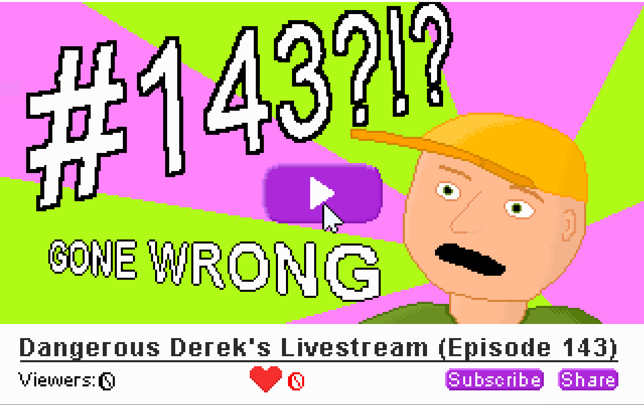 Dangerous Derek's Livestream